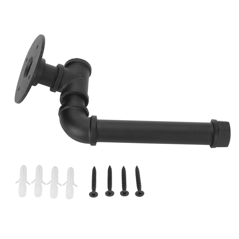 Wall Mounted Storage Rack Multifunction Pipe Hanger Clothes Towel Holder