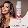 Vivital Keratina Colgeno Tratamiento Sella Puntas , Protege contra Calor