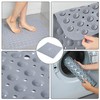 Square Shower Mat non slip Shower Floor Mat 21×21inch with