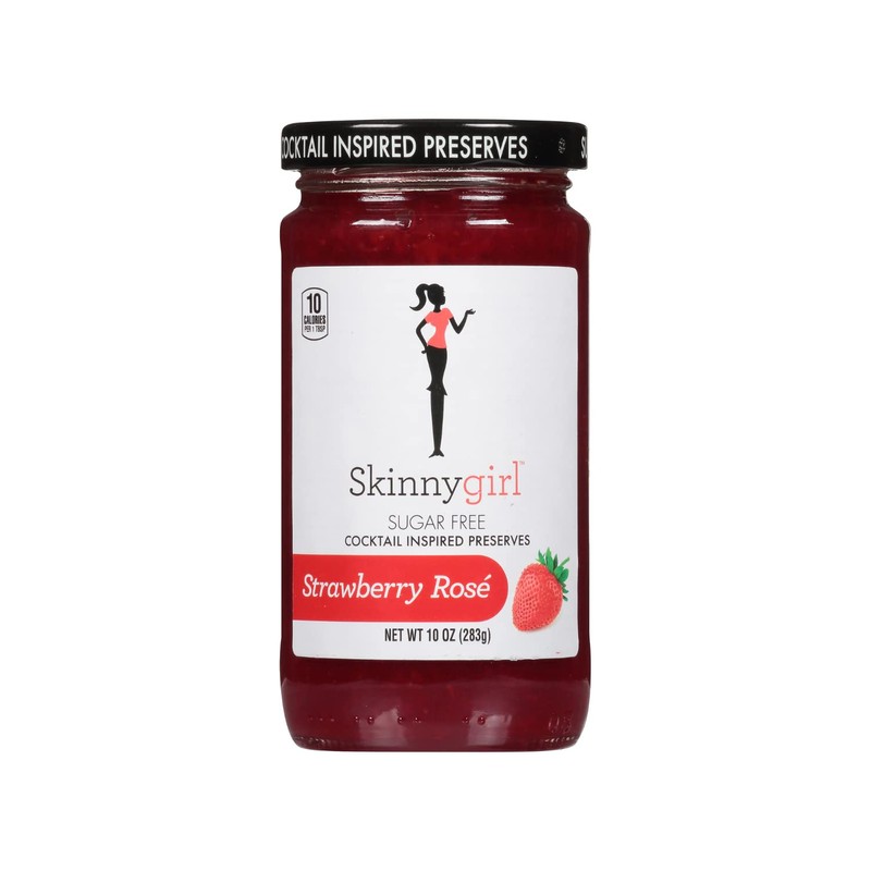 Skinnygirl Sugar Free Kosher Preserves Variety Pack, Strawberry, Raspberry, and