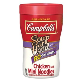 Campbells Soup At Hand Chicken Noodle Soup, 10.7500-Ounces (Pack Of 8)