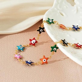 Jenosy Women's 14K Gold-Plated Bracelet, V