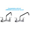 JZBRAIN 14" Swivel Gooseneck Spout for All JZBRAIN Commerical Faucet