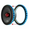 FIA 4pcs 6.5'' RGB LED Speaker Lights For Car Truck
