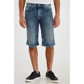Blend Denon Men's Jeans Shorts Stretch Material Regular Fit, Denim middle blue (76201)