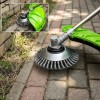 Cabezal De Alambre De Acero Para Deshierbe Universal De 8''