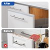 Cabinet Protector Edge Guard (Pack of 6), 17.7" Clear PVC