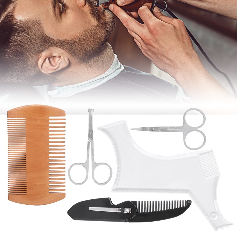 Beard Stencil, Moustache Beard Stencil, Beard Shaping Tool, Transparent Beard