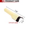 Gypsum board corner finishing tool elastic design cow nose corner