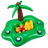 Inflatable Pool Drink Holder for Summer Parties – Rainbow Ice