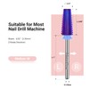 MelodySusie Professional 5 in 1 Nail Drill Bits, 3/32'' Carbide