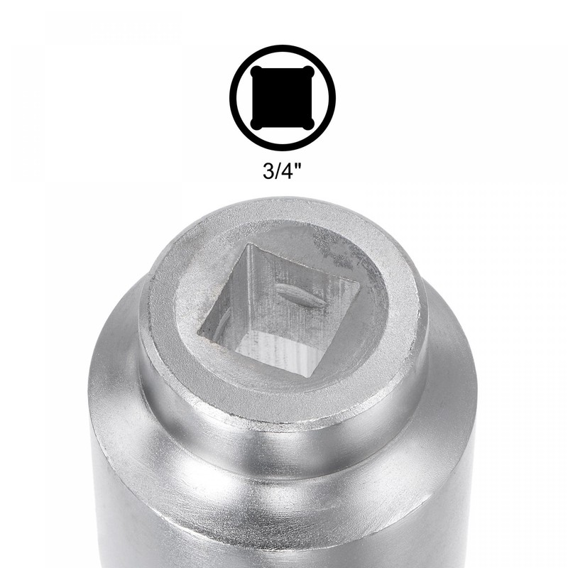 sourcing map 3/4 Inch Square Drive 12 Point 48mm Standard