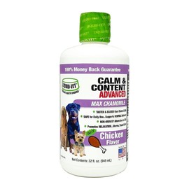 LIQUID-VET Premium Calming Dog Supplement - All Dog Essentials with Chamomile and Magnesium for MAX Relaxation w/Out The Drowsiness - Ideal for All Dogs and Safe to Daily Use