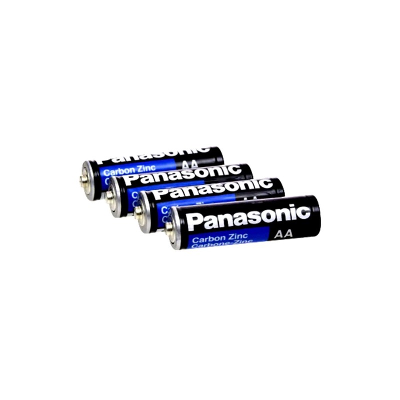 Panasonic 8 Pack AA Batteries Super Heavy Duty Carbon Zinc
