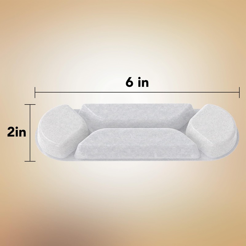 UPSKY 2.25Gal Elevated Dog Water Fountain Filter, 5 Pcs Replacement