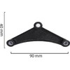 VIRTIONZ Trailer Tandem Axle Shackle kit for Double Eye Spring(3500lb