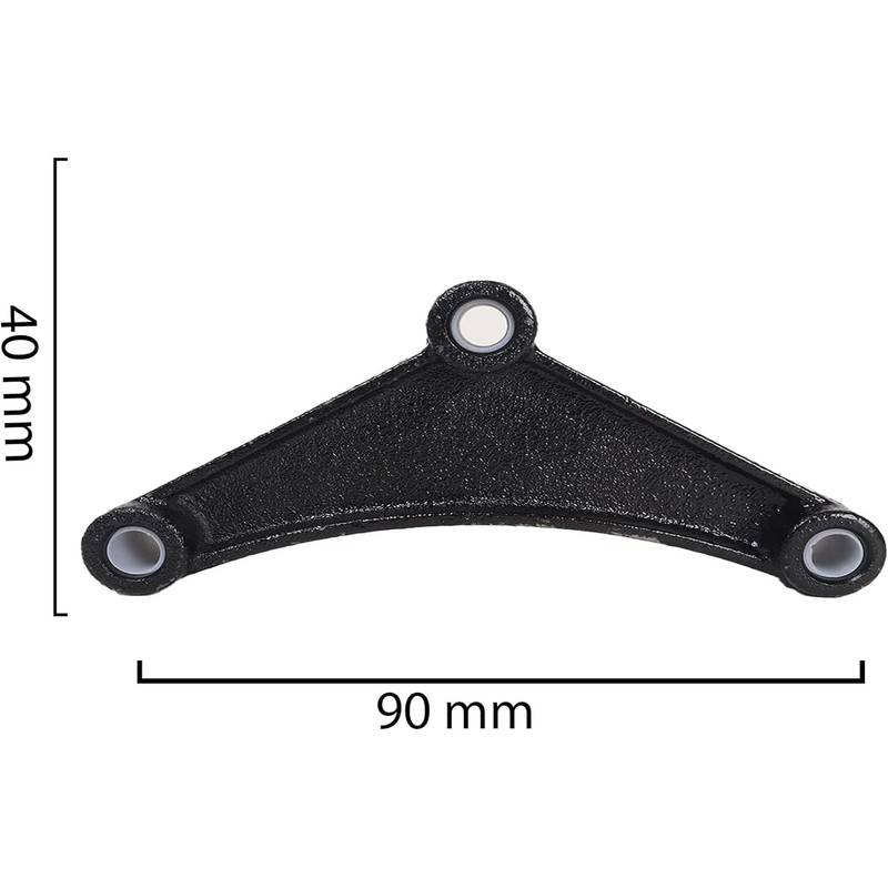 VIRTIONZ Trailer Tandem Axle Shackle kit for Double Eye Spring(3500lb