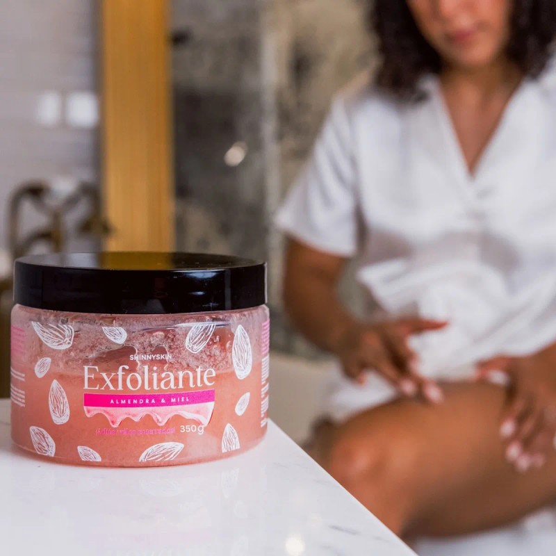 ShinnySkin - Exfoliante Corporal Hidratante con Miel - Piel Suave