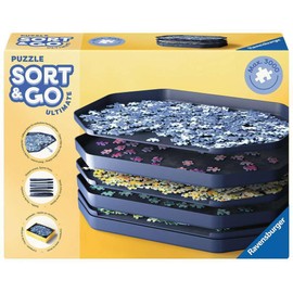 Ravensburger Puzzle Sort & Go Ultimate 12001676-6 Stackable Puzzle Sorting Trays for Easy Sorting and Storing of Puzzle Pieces, Ideal Accessory for Puzzlers