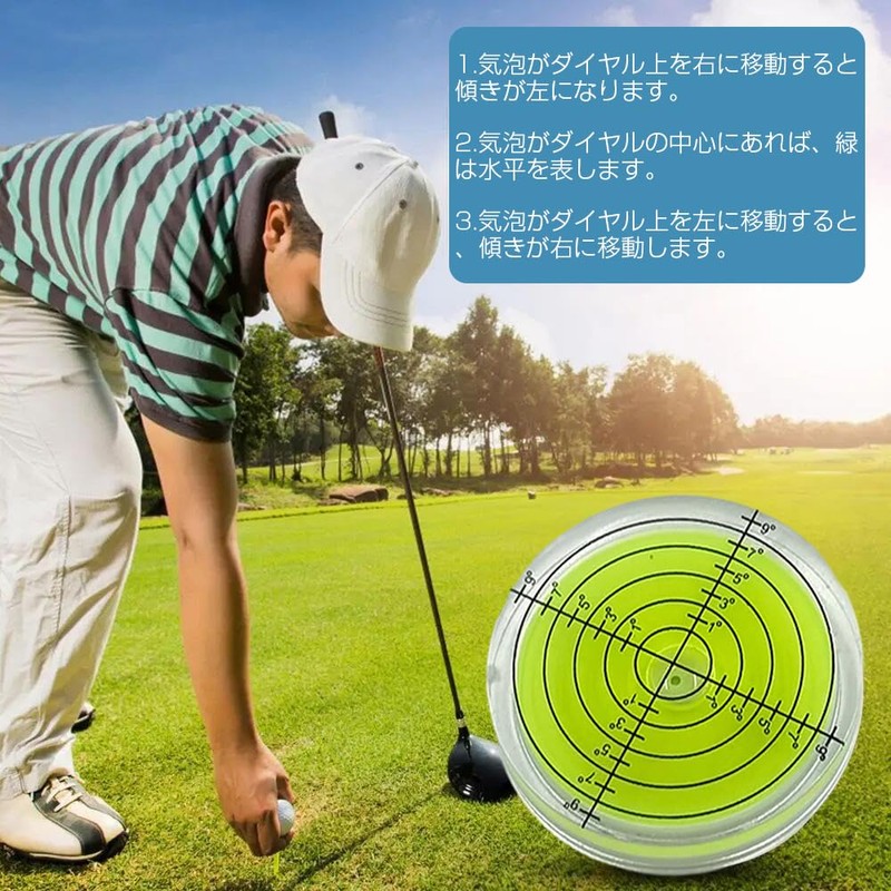 LOYELEY Golf Green Leader Level Level Level 40*10mm Golf Marker
