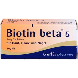 Biotin Beta 5 Tablets Pack of 20