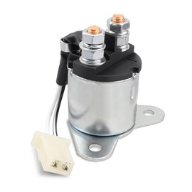 Starter Motor Solenoid With 2-Wire Plug Fit for Predator 7000w 8750W 420cc Gas Generator Generac A-ipower Gentron Replacement for portable gasoline-powered generator