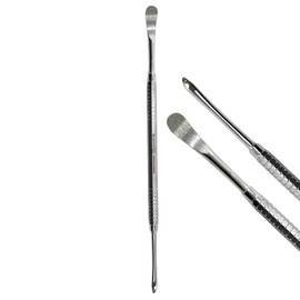 Molt Dental Elevator Pick (#M9), Double-Ended - Oral Dental Extraction Elevator - Autoclave-Safe German Stainless Steel (1)