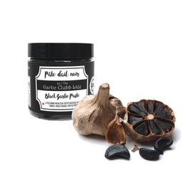 The Garlic Clubb Aged Black Garlic: Organic & Canadian Grown - Paste/Puree (150g)