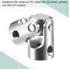 MECCANIXITY 3mm to 3mm Inner Dia Rotatable Universal Joint Shaft