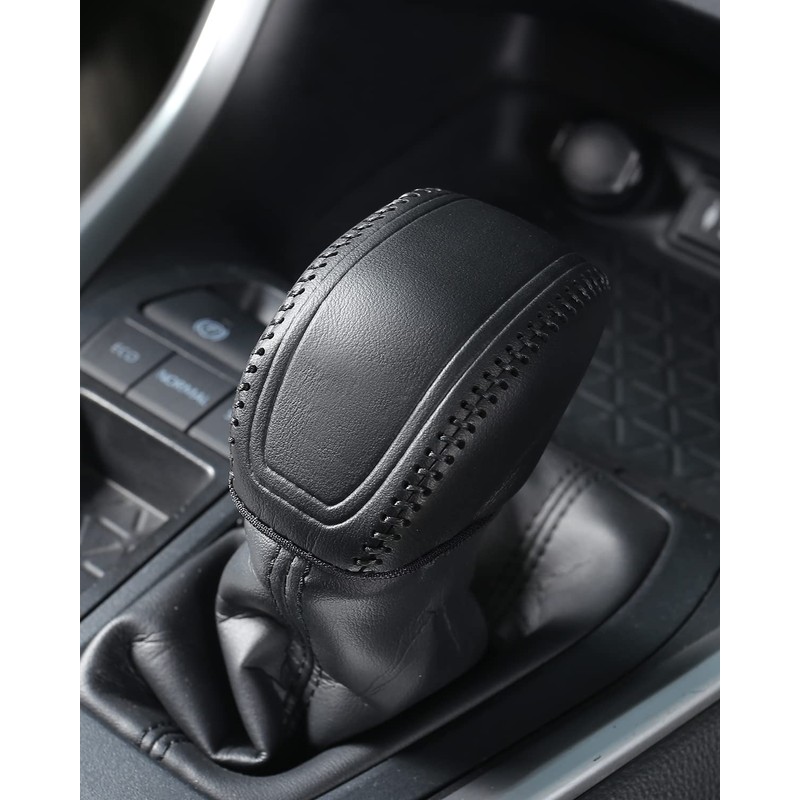 YAKANEY for Toyota RAV4 2019-2025 Gear Shift Knob Cover, Genuine
