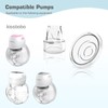 Kissbobo 4 pc Duckbill Valves, Compatible with KISSBOBO Wearable BreastPumps