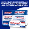 Secure Waterproof Denture Adhesive - Zinc Free - Extra Strong