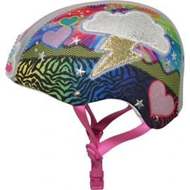 Raskullz Girls Loud Cloud Sparklez Helmet , Loud Cloud Ages 5+ (Adjustable)