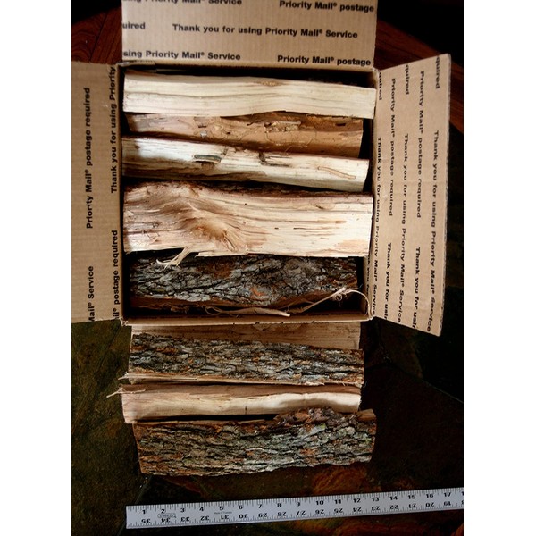 J.C.'s Smoking Wood Sticks - 730 Cu Inch Box - Pecan