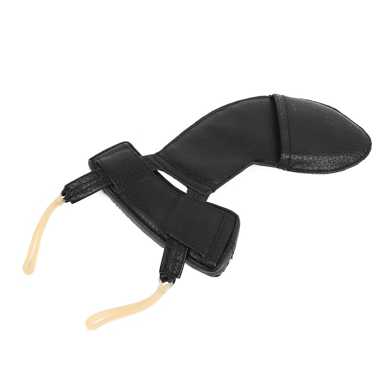 Violin Shoulder Rest Pad Comfortable Sheepskin Adjustable Chin Rest Cover