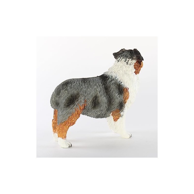 Conversation Concepts Australian Shepherd, Blue, Docked Original Dog Figurine (4in-5in)