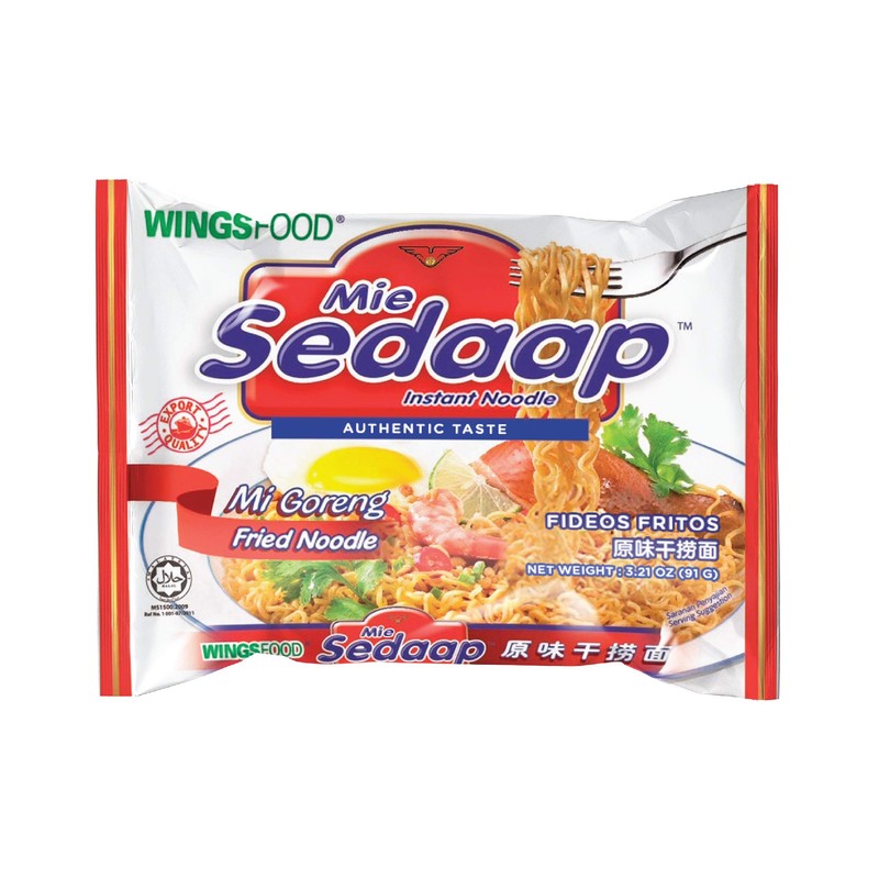 Mi Goreng Noodles Original Flavor by Mi Sedaap – Pack