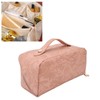 Make Up Cosmetic Bag PU Leather 180 Degree Opening Large