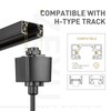 zeyu Modern 1 Pack Track Pendant Lighting, H Type Track