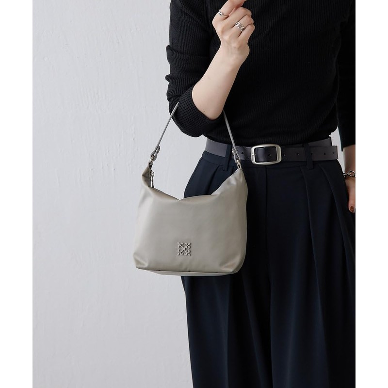 Rasit RUZ1042422A0006 Clouds Nylon Simple Shoulder Bag 10.9 oz (310