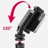 Smartphone Clip Holder 360 Degree Rotation Phone Tripod Mount with
