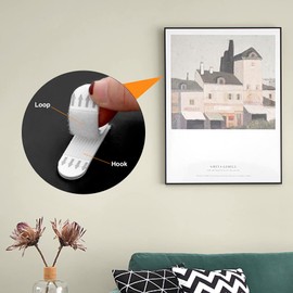 30 Stück Command Strips, Power Strips Extra Stark Klebestreifen, Bilder Aufhängen Ohne Zu Bohren, Poster Strips 16 X 46mm