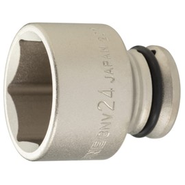 TONE Impact Socket 3NV-24 Insertion Angle 0.3 inch (9.5 mm) (3/8 mm), Double Side Width 0.9 inches (24 mm)