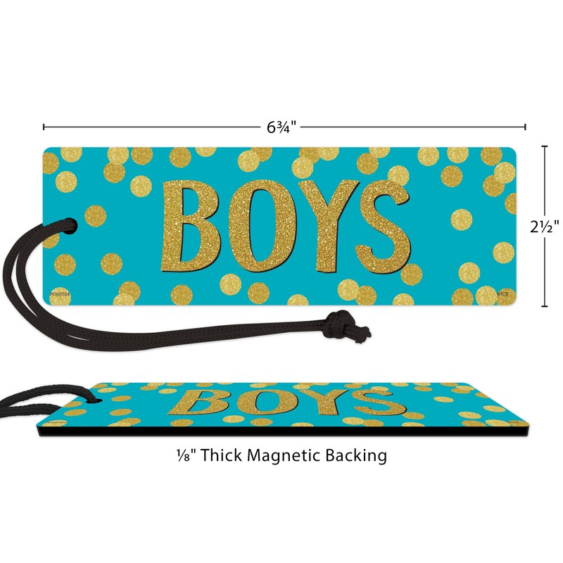 Teacher Created Resources Confetti Magnetic Boys Pass