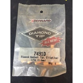 BERNARD WELDING USA 5 Bernard 7491D 1/16in Elliptical Tip Torch (5 PACK)