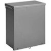 Hoffman A8R64 NEMA 3R Enclosure, Screw Cover, Galvanized, Paint Finish,