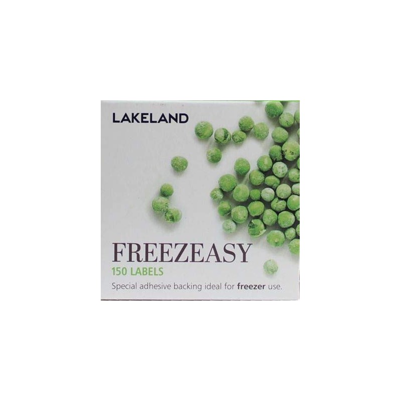 Lakeland Freezeasy Peel Off Freezer Labels, 4cm x 5cm, White