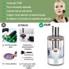 Limpiador Eléctrico para Brochas de Maquillaje, Portátil Automático con Recipiente