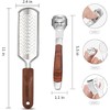 Foot File & Callus Remover,Heavy - Duty Pedicure Tool with