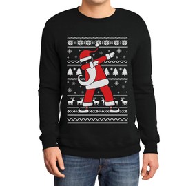Christmas Dab from Father Christmas Jumper Xmas Jumper Sweatshirt - l